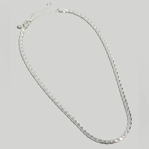 NEW! Madewell Curb Chain Necklace - Picture 2 of 5